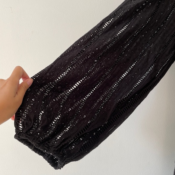 Black cutwork embroidered Dress - Picture 11 of 15